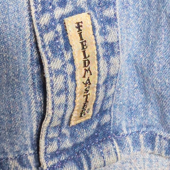 Fieldmaster Sz L Sturgis 2001 Denim Blue Men's Shirt Vintage - Picture 3 of 7
